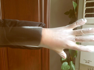 Одноразовые прозрачные перчатки из ТПЭ